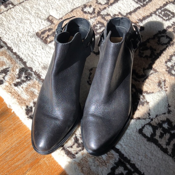 Dolce Vita | Heeled Mule Leather Booties - Picture 4 of 5